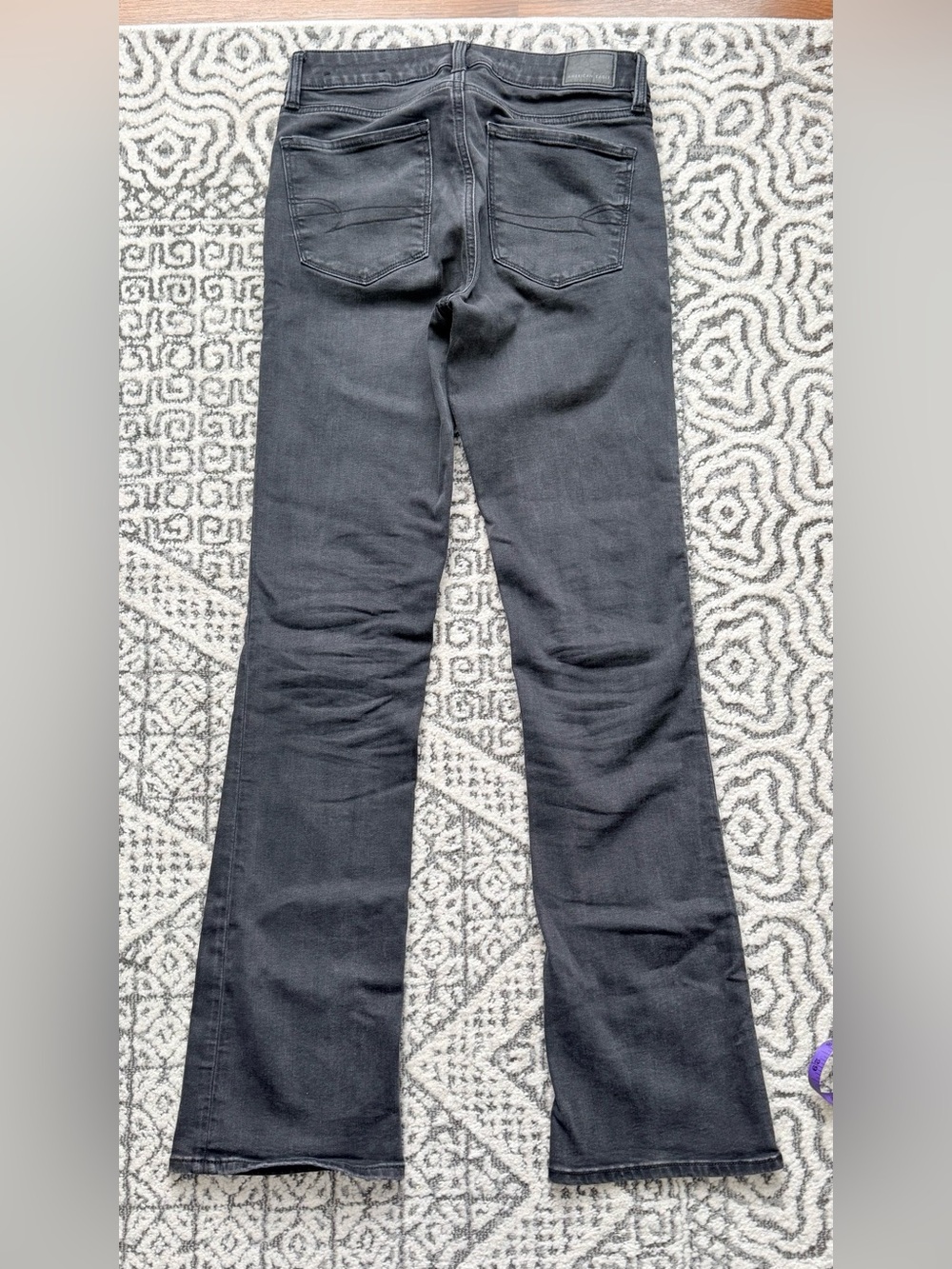 American Eagle Outfitters Black Flare Jeans